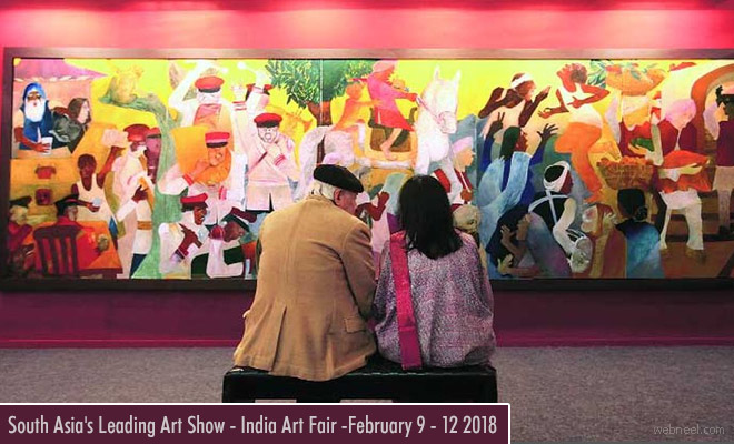 South Asias Leading Art Show - India Art Fair and Festival - Feb 9 2018