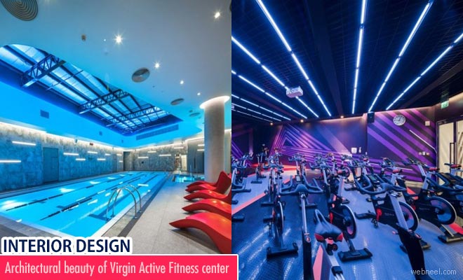 Architectural Beauty of Virgin Active Fitness Center - Interior Design Inspiration