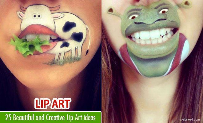 25 Beautiful and Creative Lip Art ideas created by Laura Jenkinson