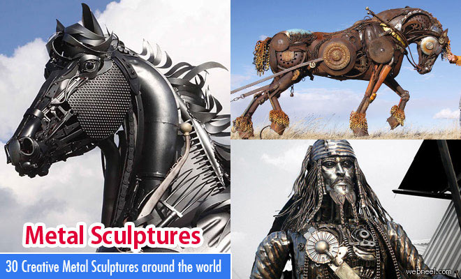 30 Beautiful and Creative Metal Sculptures around the world - part 2