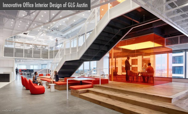 Innovative Office Interior Design of GLG Austin by Clive Wilkinson