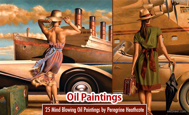 25 Beautiful and Mind Blowing Oil Paintings by Peregrine Heathcote