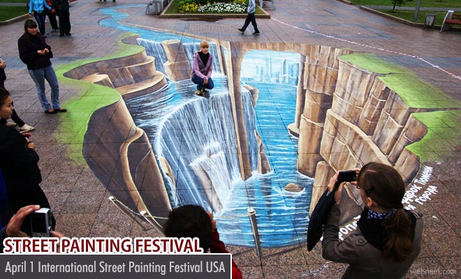 International Street Painting Festival - April 1 2017 USA