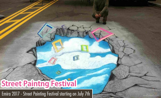 10th Annual Street Painting Festival - New York on 7 July 2017