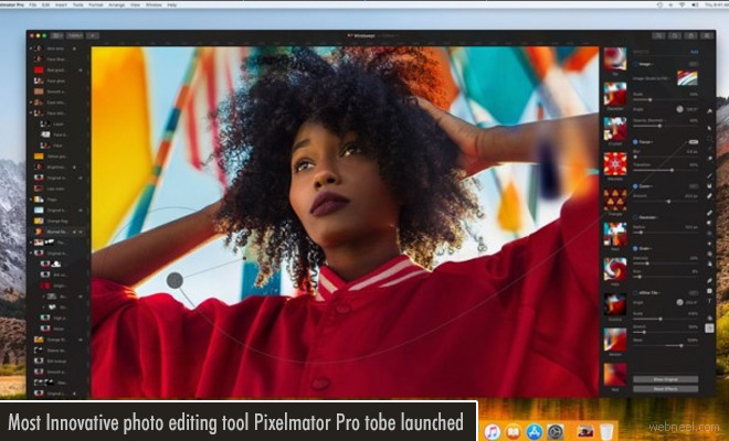 Most Innovative photo editing tool Pixelmator for Mac