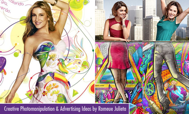 20 Creative Photomanipulation and Advertising Ideas by Romeue Julieta