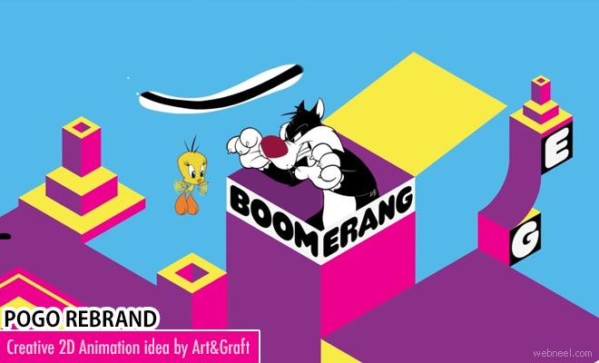 New Branding Design animation video of Pogo by Art and Graft