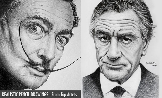 50 Realistic Pencil Drawings from famous artists around the world - part 2