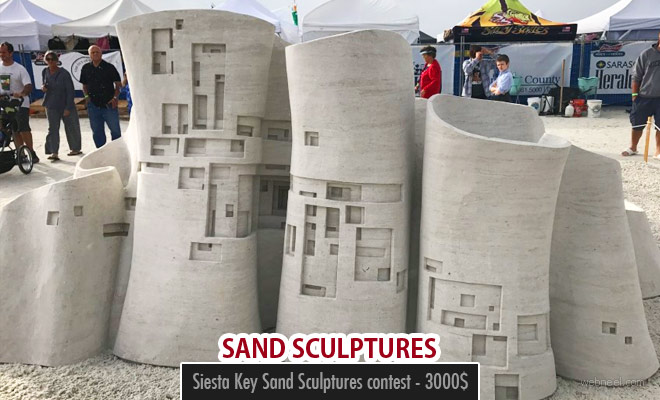 Siesta Key Sand Sculptures announced its winners - 3000$