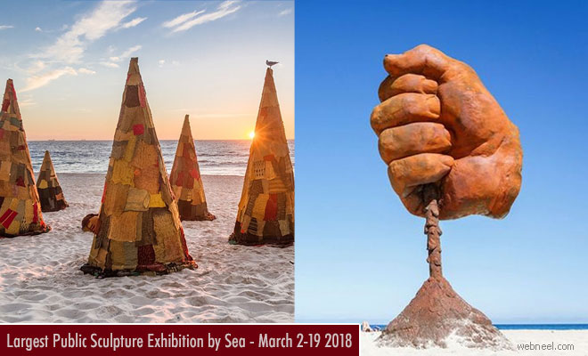 Largest Australian Sculpture Exhibition by Sea - March 2-19 20181