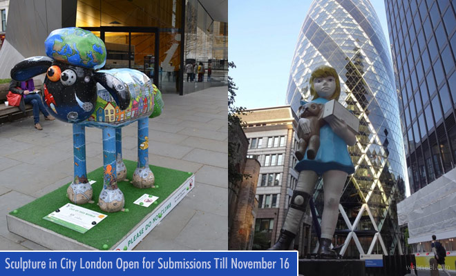  Award Winning 2018 Sculpture in the City - London is Open for Submissions