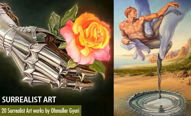 20 Beautiful Surrealist Art works and Surreal Paintings by Ohmuller Gyuri