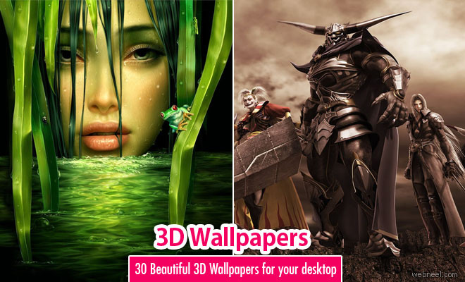 30 Most Beautiful 3D Wallpapers for your Desktop Mobile and Tablet - HD