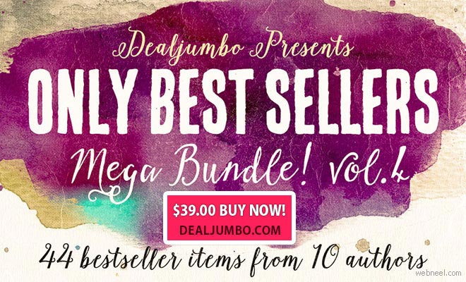 44 bestseller items from 10 premium design shops - Dealjumbo Mega Bundle