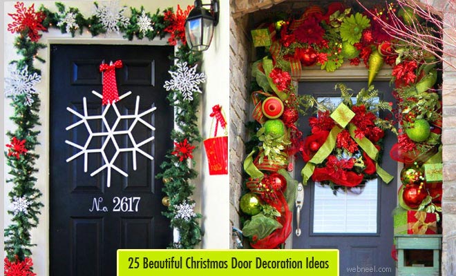 Christmas Door decorating ideas