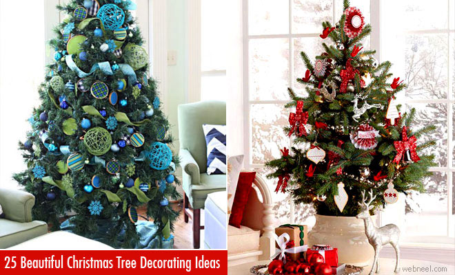 25 Beautiful Christmas Tree Decorating Ideas for your inspiration