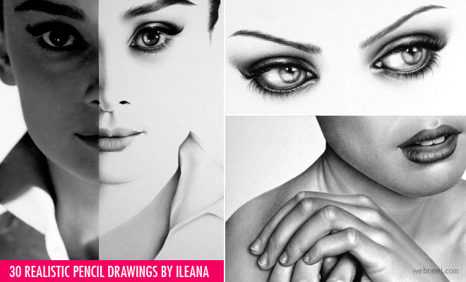 30 Hyper Realistic Pencil Drawings by Romanian Artist Ileana Hunter
