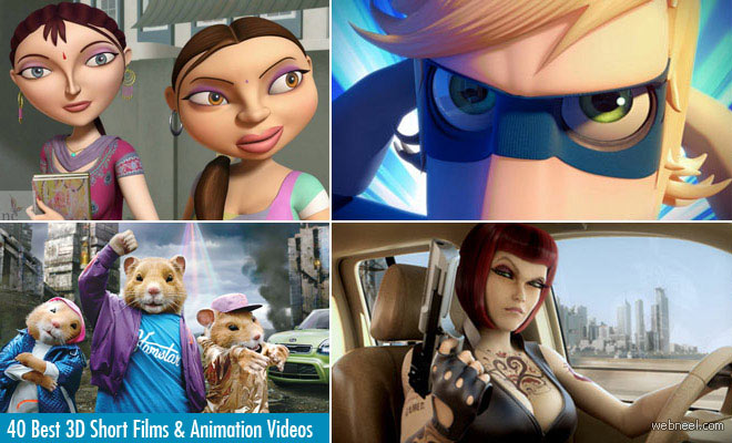 40 Best 3D Animated Short Films and TV Commercials Videos for you