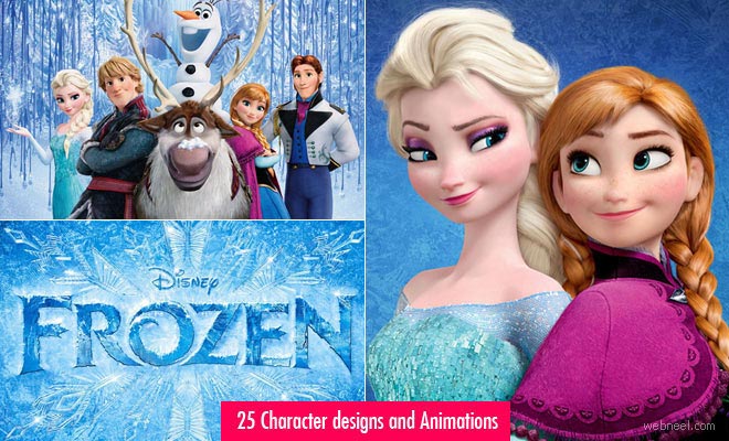 Disney Frozen - 25 Character designs, Wallpapers and Trailers from latest animation movie