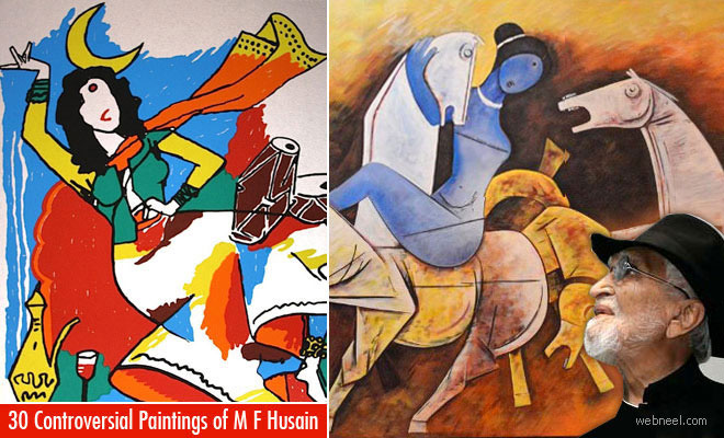MF Hussain Paintings