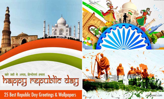 25 Beautiful Happy Republic Day Wishes and Wallpapers