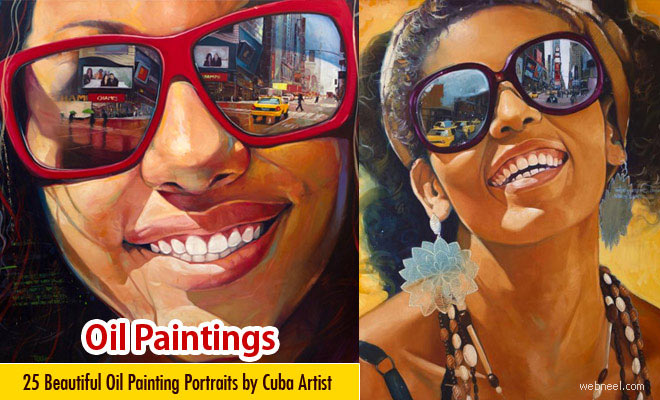 25 Beautiful and Colorful Oil Paintings by Cuba Artist Yunior Hurtado