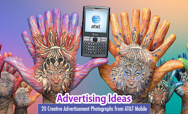 20 Creative Advertisement Photographs from AT&T Mobile by Andric