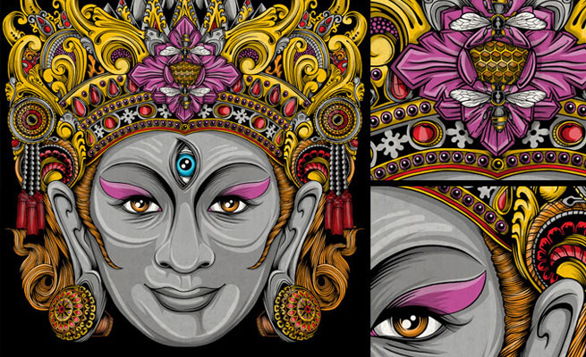 10 Stunning Artworks and illustrations by Indonesian Artist Balinese