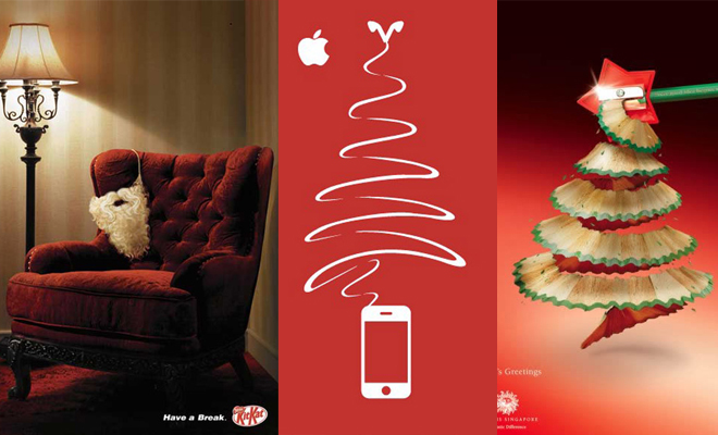 25 Creative Christmas Ads Collection for your inspiration