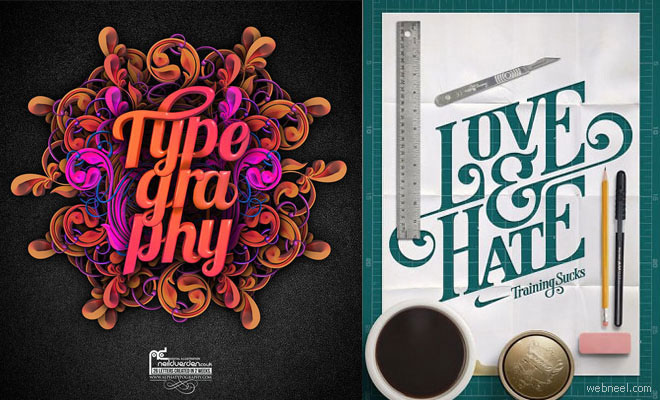 35 Creative Typography Design Master pieces for your inspiration