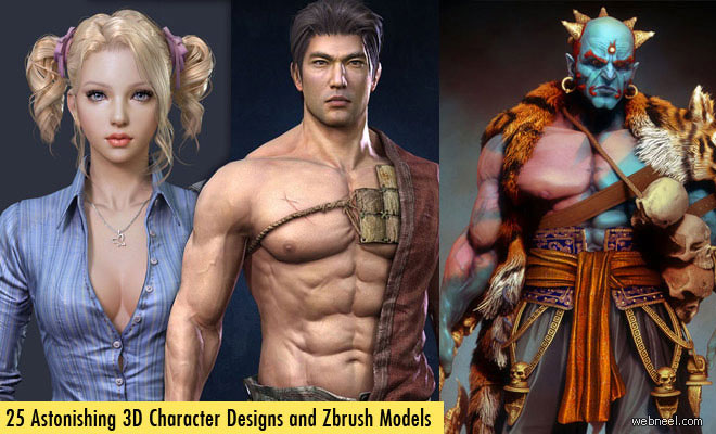 80 Creative ZBrush Models and 3D Sculpture Designs for your inspiration - part 2