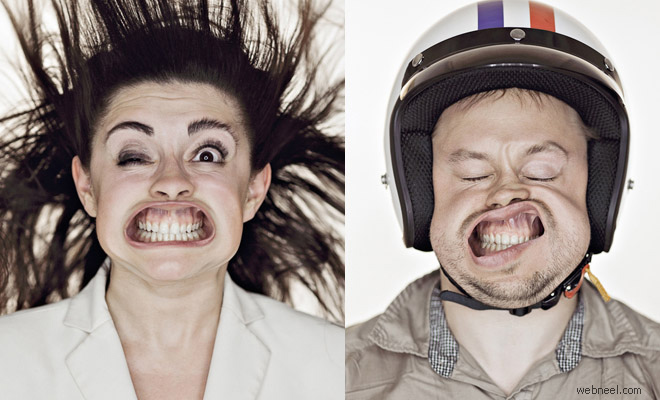 20 Creative and Funny Portrait Photography ideas by Tadao Cern - Blow Air Project