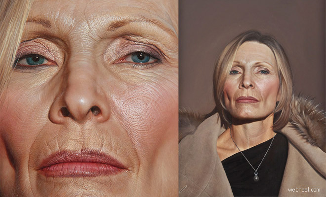 10 Mind Blowing Hyper-Realistic Oil Portraits by Bryan Drury