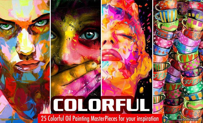 25 Colorful Oil Painting Masterpieces around the world for your inspiration