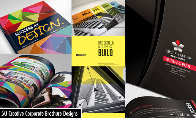50 Creative Corporate Brochure Design ideas for your Inspiration
