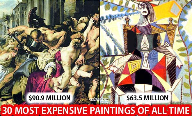 30 Most Expensive Paintings of All Time - Inspiring Showcase