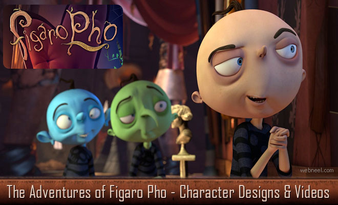 The Adventures of Figaro Pho - Funny Animated Character Designs and 3D Animations