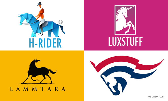 40 Creative Horse Logo Design examples for your inspiration - part 2