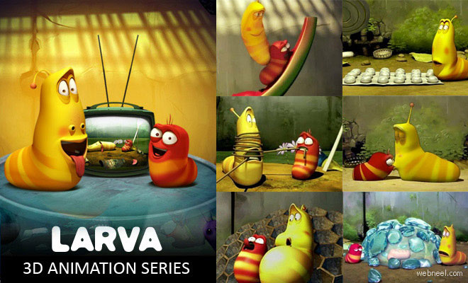 LARVA - 30 Most Funniest 3D Animated Short Films by Tuba