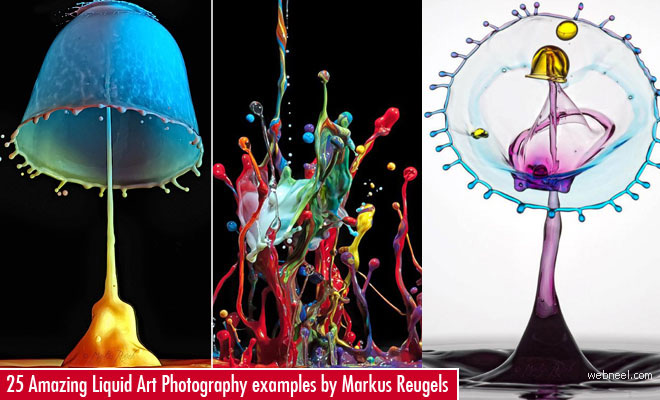 25 Amazing Liquid Art Photography examples by Markus Reugels