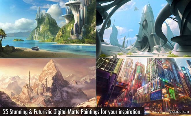 25 Stunning and Futuristic Digital Matte Paintings for your inspiration1