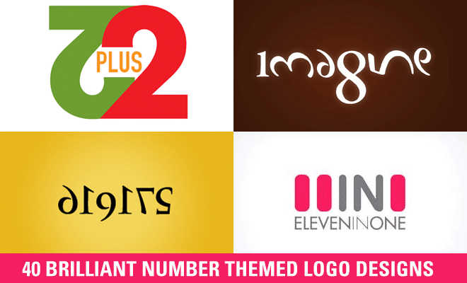 40 Brilliant Number themed Logo Design examples for your inspiration