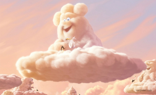PARTLY CLOUDY - Walt Disney Pictures and Pixar Animation Studios