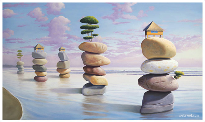 25 Beautiful and Surreal Oil Paintings by Paul David Bond