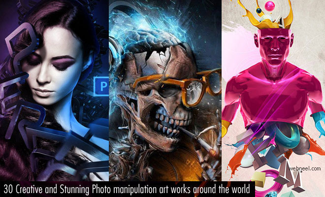 30 Creative and Stunning Photo manipulation art works around the world