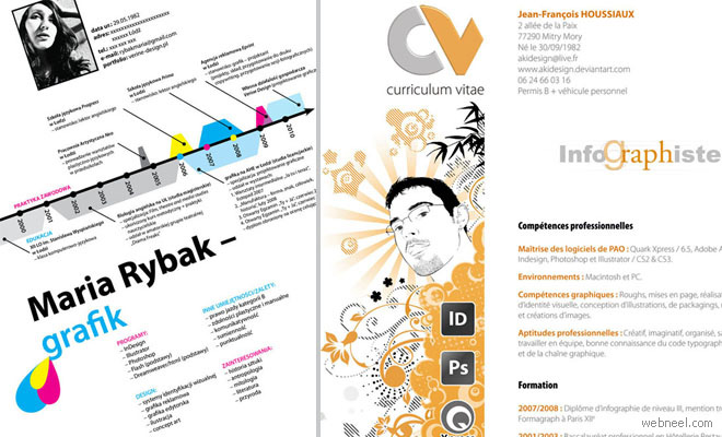 25 Creative Resume Designs that will make you rethink your CV