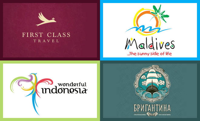 50 Creative Travel and Holidays themed Logo design examples for your inspiration