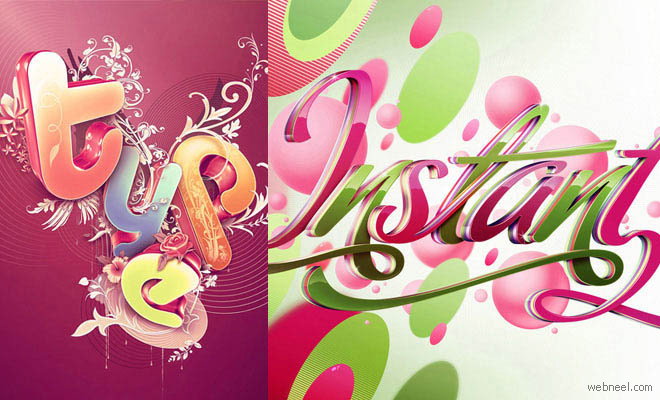 25 Creative Typography Designs by NikAinley - Testing the Boundaries of my Creativity