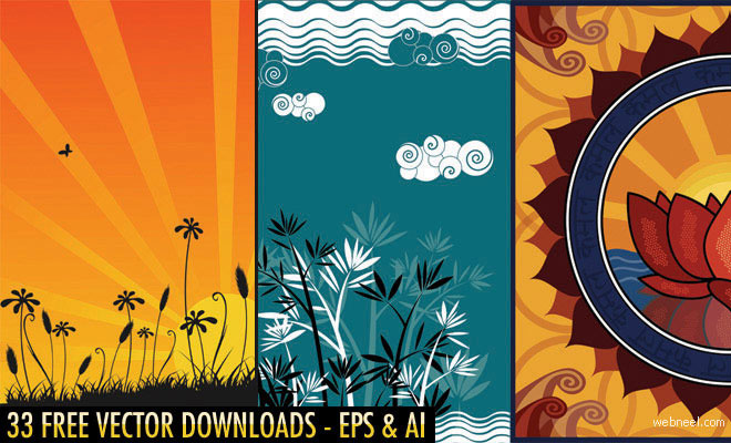 33 Free Vector Floral Designs and Backgrounds - Download High quality EPS  AI Files