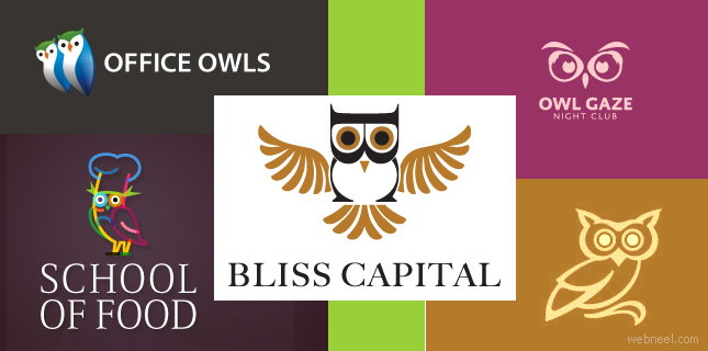 40 Owl Logo Design examples for your inspiration